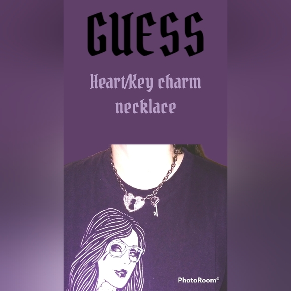 ❤Guess🖤Charm Necklace - Picture 3 of 11